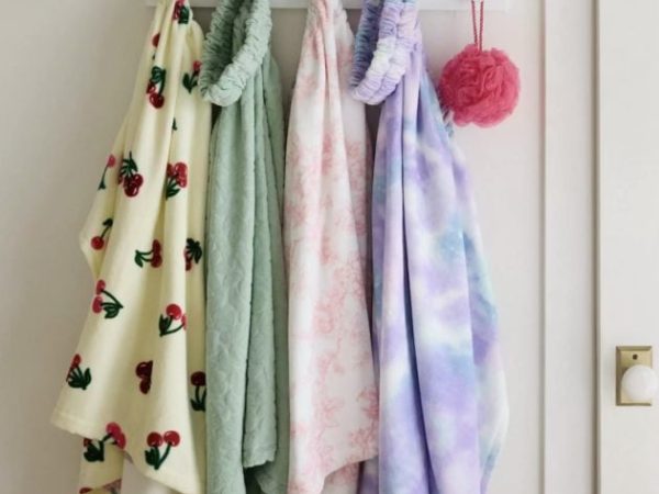The Big One 5-Piece Solid Texture Bath Wrap Set only $12.36 shipped!
